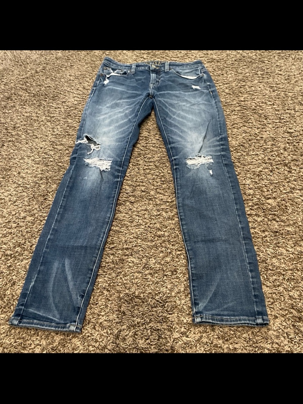 American Eagle, extreme flex 4 skinny jeans size 30 x 34